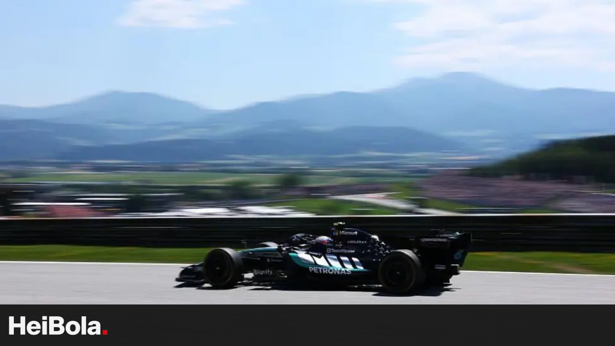 Kimi Antonelli Tops George Russell in Austrian Grand Prix First Practice