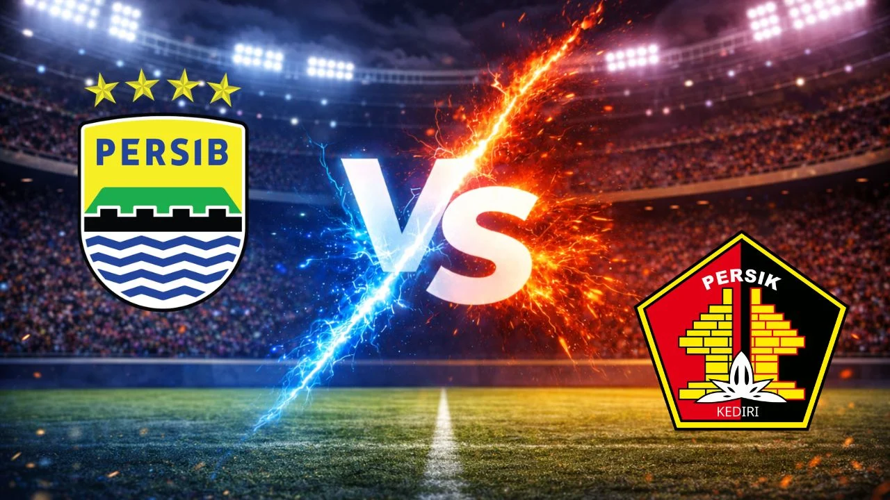 Prediksi Persib Bandung vs Persik Kediri 9 Maret 2026: Head to Head, Susunan Pemain, Skor