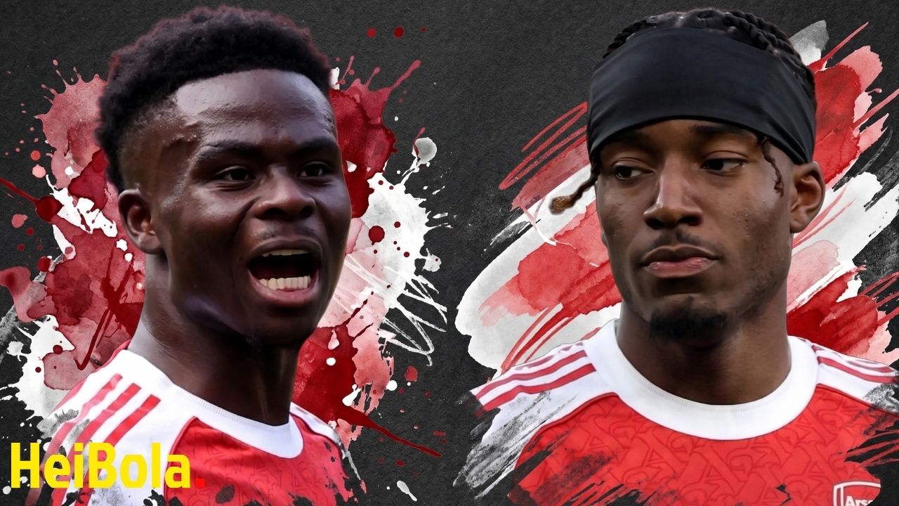 Pemain Cedera Arsenal: Saka Absen Lawan Man City, Madueke Masih Diragukan