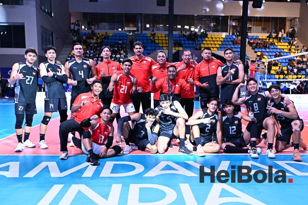 Timnas Voli Putra Indonesia Melaju ke Semifinal AVC Cup 2026