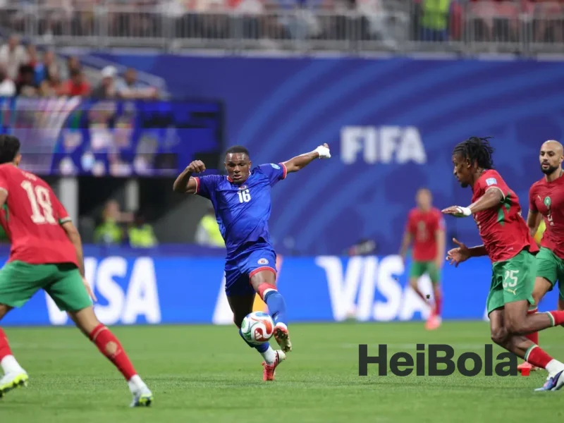 Hasil Babak Pertama Maroko Vs Haiti Berakhir Imbang 2-2 di Piala Dunia 2026
