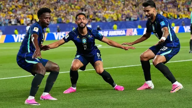 Matheus Cunha Peragakan Selebrasi Selancar Samba di Piala Dunia 2026