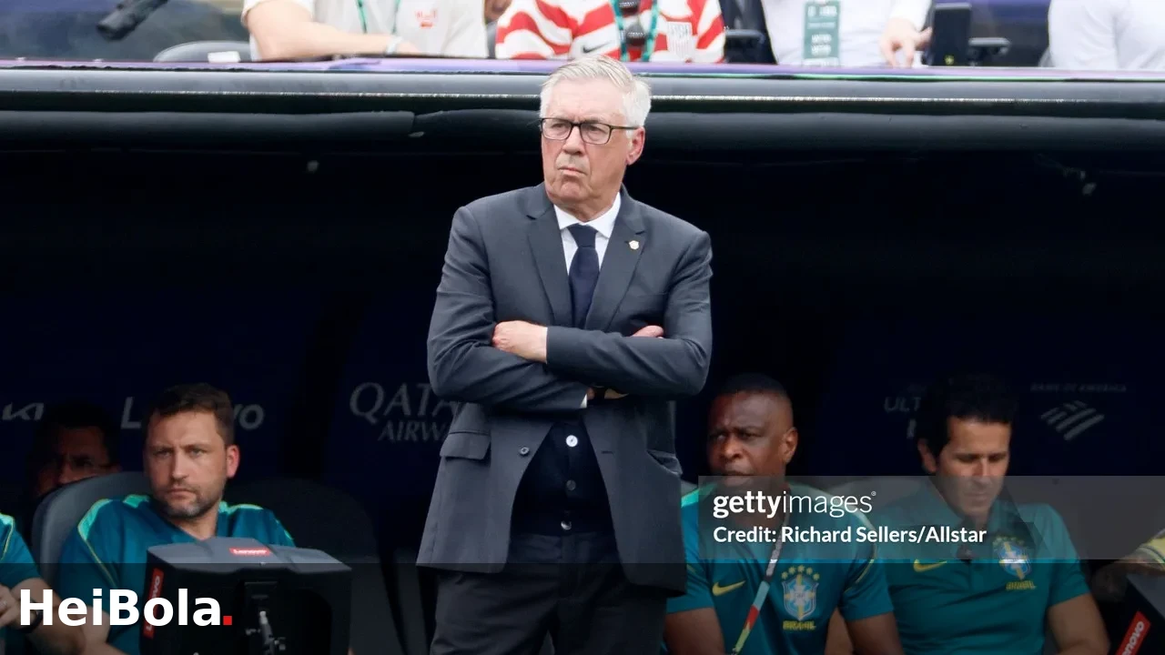 Ancelotti: Brasil Kurang Tajam Saat Kalah dari Norwegia