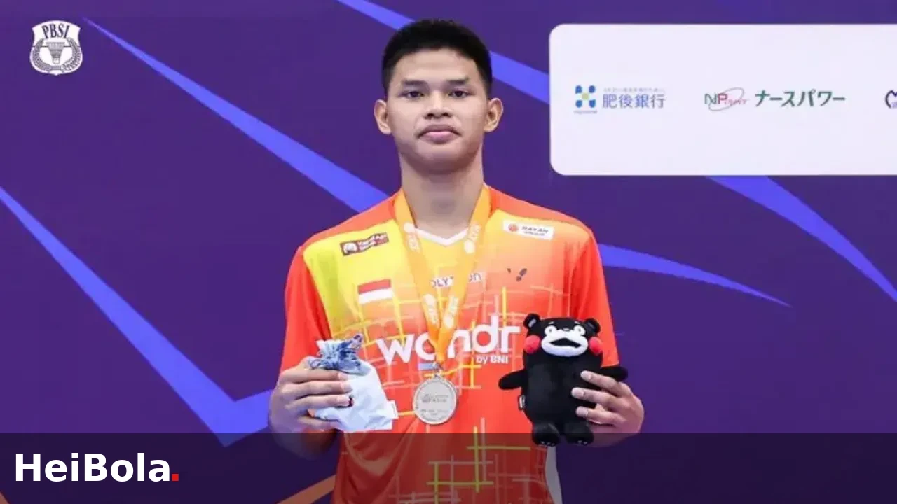 Fardhan Rainanda Joe Raih Medali Perak di Kejuaraan Asia Junior 2026