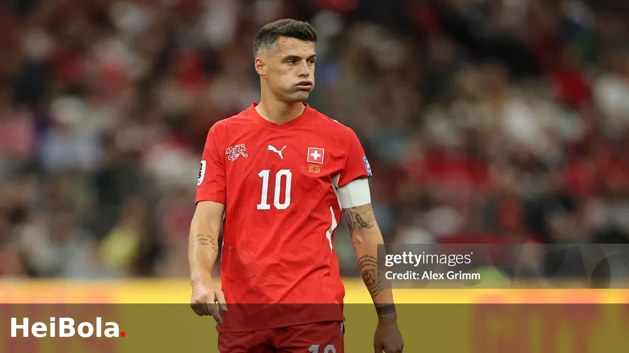 Granit Xhaka Kenang Masa Kecil Sebelum Laga Penting Swiss vs Kolombia