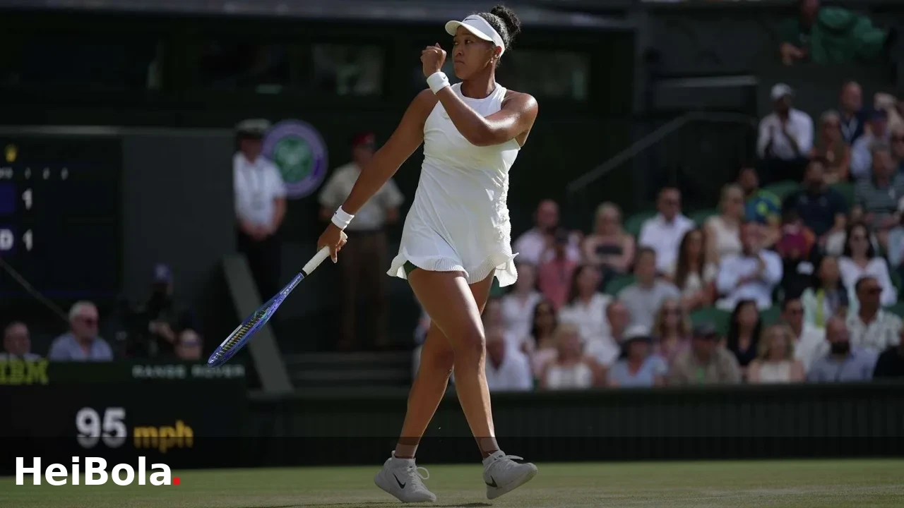 Naomi Osaka Raih Kemenangan Penting di Wimbledon
