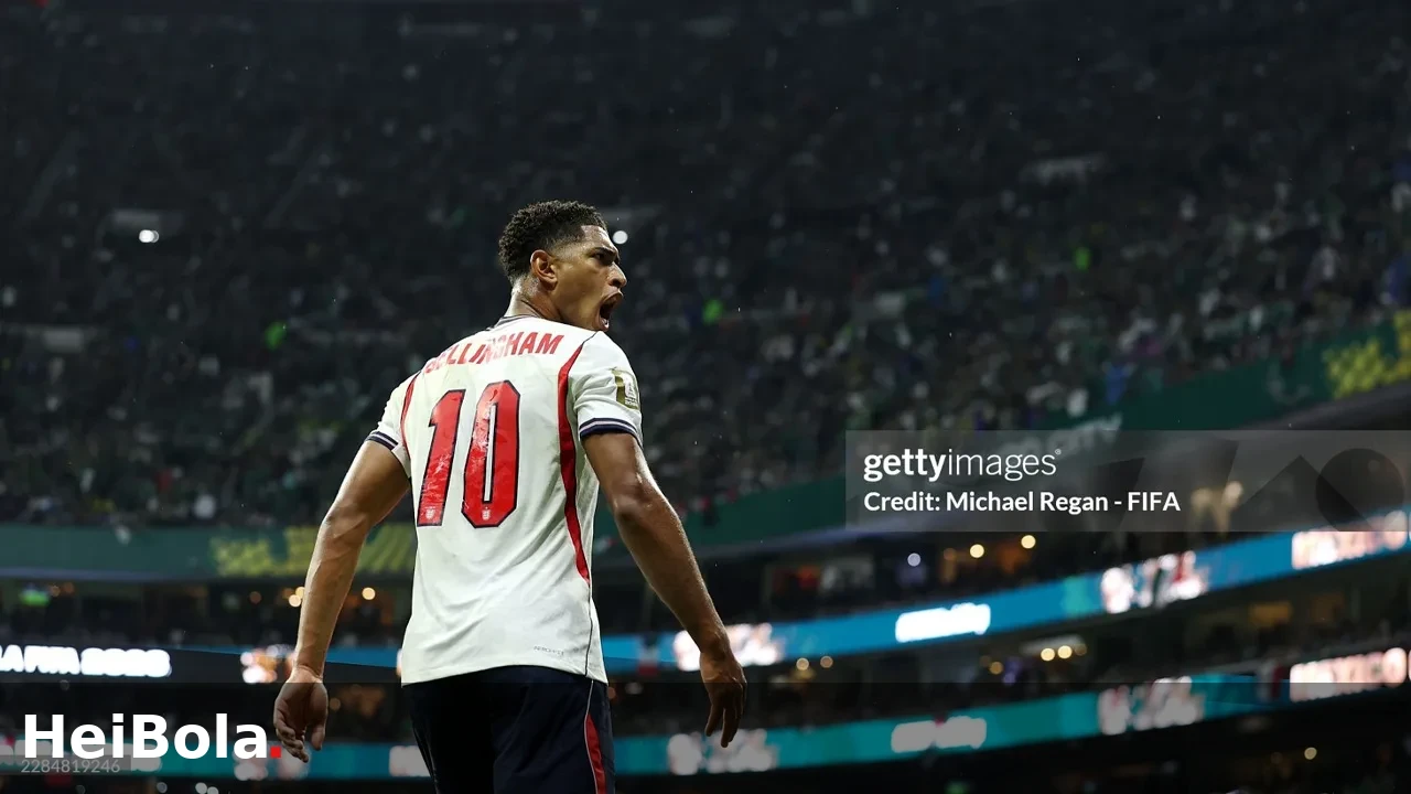 Bellingham Sebut Kemenangan Inggris atas Meksiko Sebagai Malam Terbaik