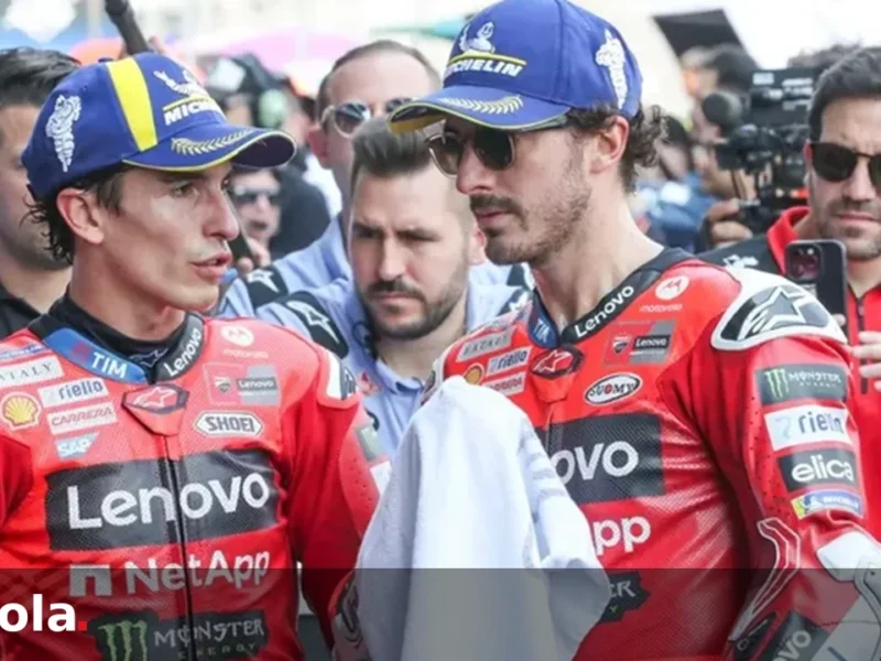 Bagnaia dan Marquez Jalin Kerja Sama di Ducati Meski Ada Rivalitas