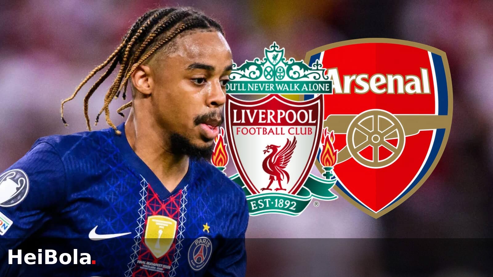 Bradley Barcola Lebih Memilih Arsenal daripada Liverpool