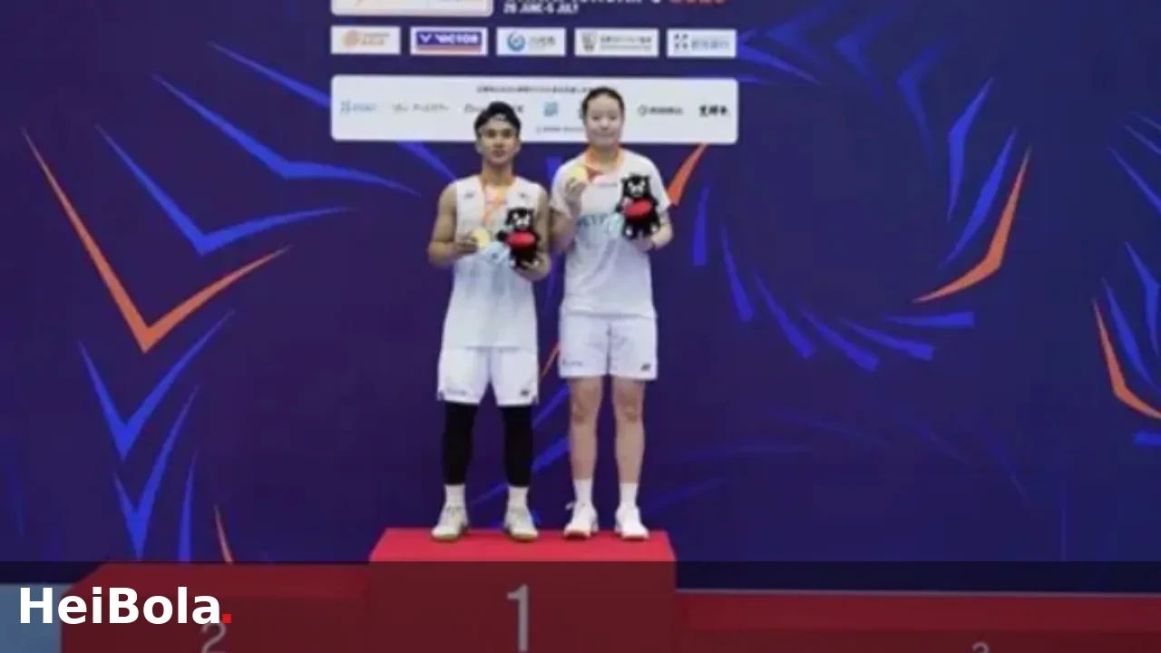Redzuan dan Zi Yu Raih Gelar Juara Asia Junior