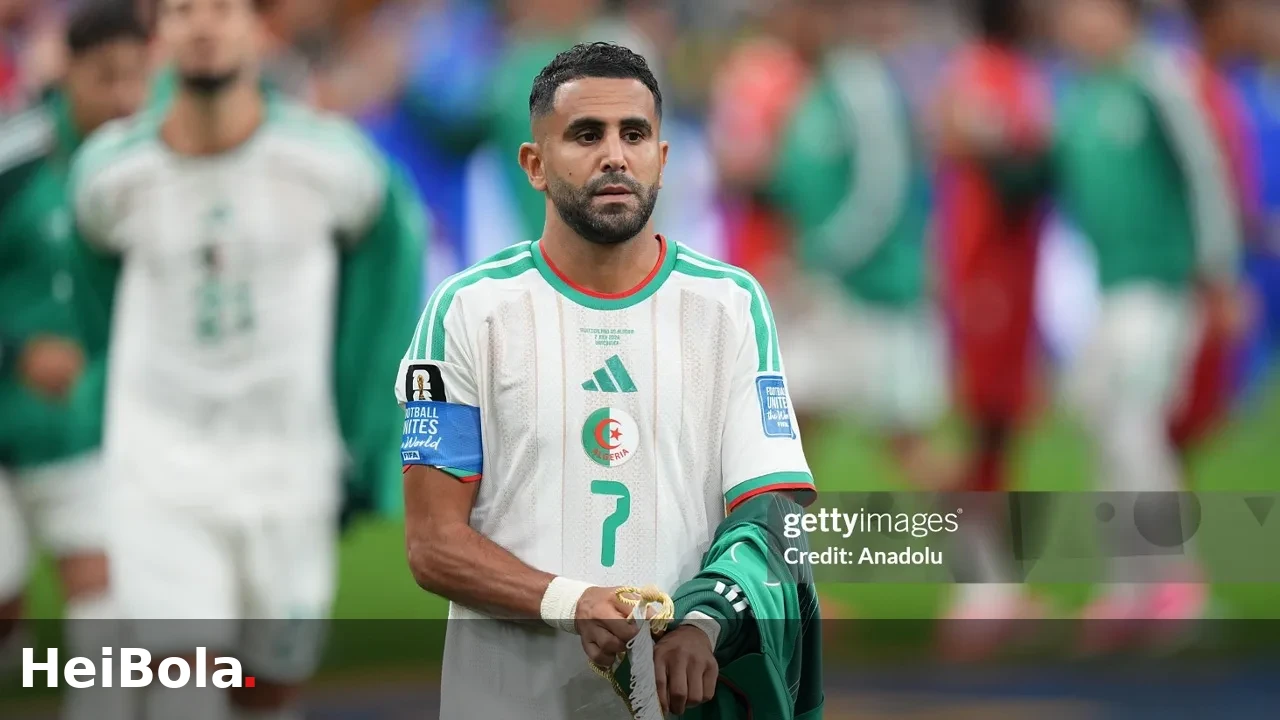 Riyad Mahrez Pensiun dari Timnas Aljazair Usai Piala Dunia 2026