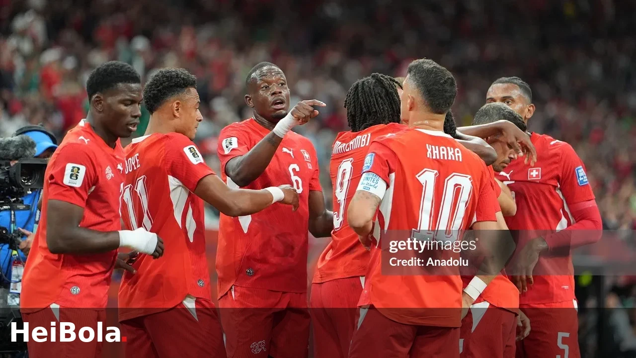 Swiss Siap Hadapi Kolombia di Babak 16 Besar Piala Dunia 2026